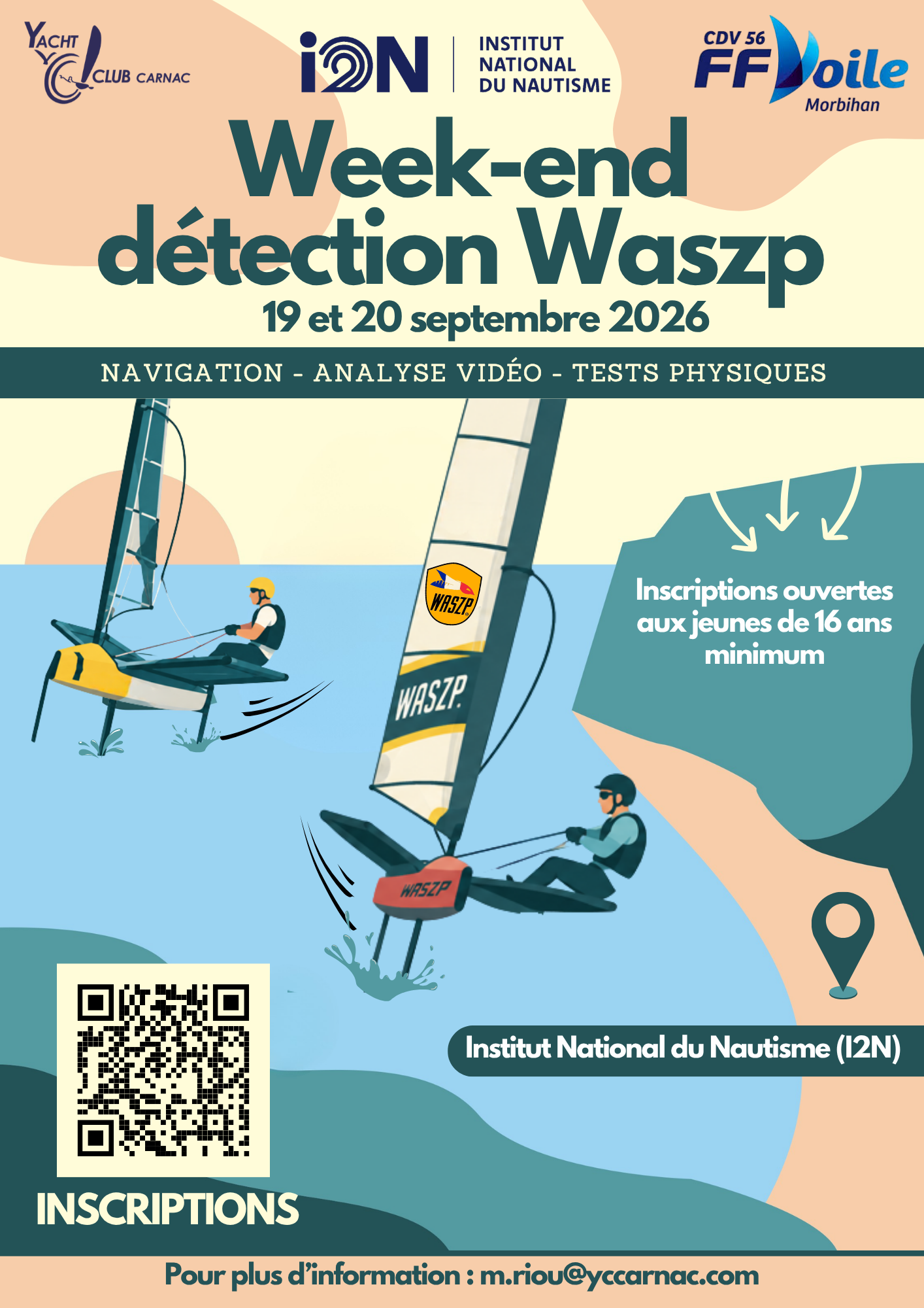 Detection WASZP Academy Carnac